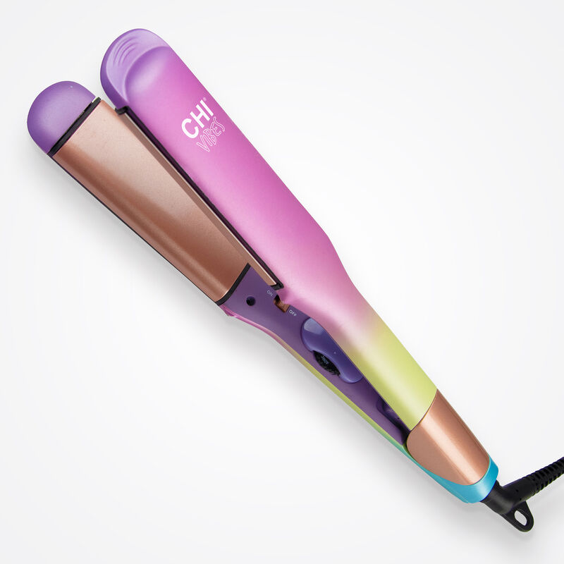 Vibes XL Curved Edge 1.5 Inch Hairstyling Iron, , large image number null